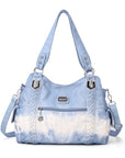 tie-dye retro spacious wandering bag