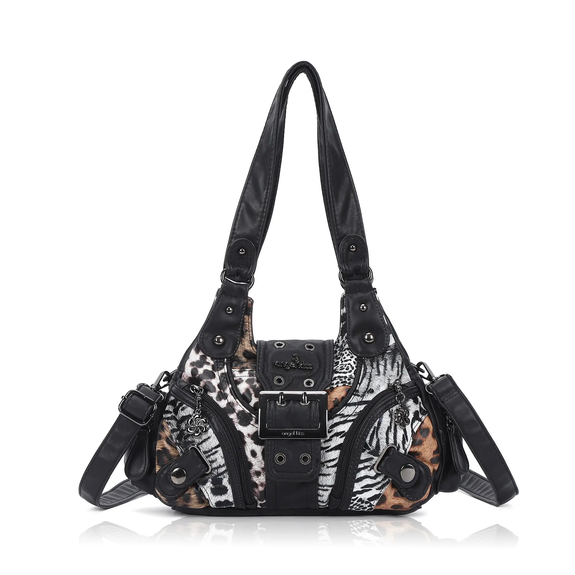 Retro Multi-Pocket Satchel Crossbody Bag | Angelkiss – Angelkiss Bag