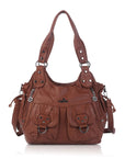 Angelkiss Urban Wash Leather Shoulder Bag