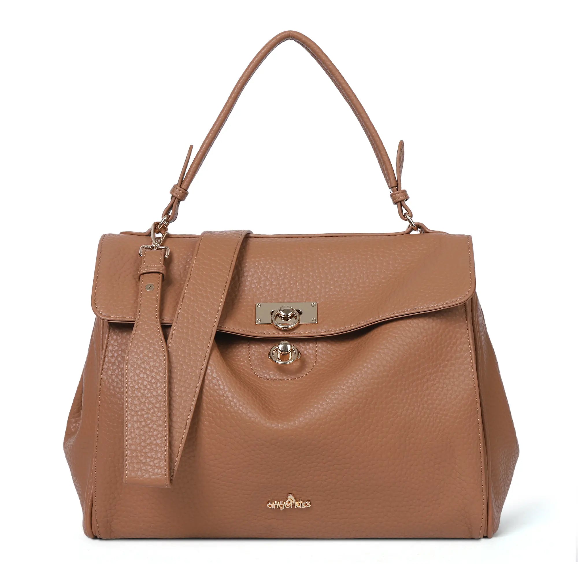 Bolso bandolera de gran capacidad y estilo informal para mujer/Beso de ángel