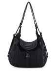 Large capacity multi-function hobo shoulder Bag