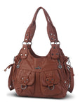 Angelkiss Urban Wash Leather Shoulder Bag