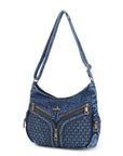 Large Size Street-Style Vintage Washed Denim Bag for Women