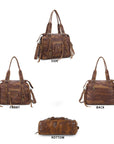 Multi-Compartment Large-Capacity Eco-Friendly Tote Bag for Women