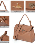 Angelkiss Elegant Urban Tote | Leather Shoulder Bag for Women
