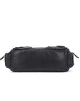 Retro Utility Multi-Pocket Satchel Shoulder-Crossbody Bag