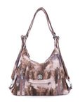 Steedy Denim vintage tie-dye tote bag-Angelkiss Bag