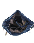 Large Size Street-Style Vintage Washed Denim Bag for Women