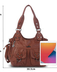 Angelkiss Urban Wash Leather Shoulder Bag