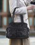 Vegan Leather Bags for Work Tote handbag & Carryall & Laptop Bag