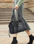 ANGELKISS Light Vintage Commuter Tote