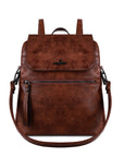 pu leather detachable shoulder strap backpack/crossbody bag-Angelkiss Bag