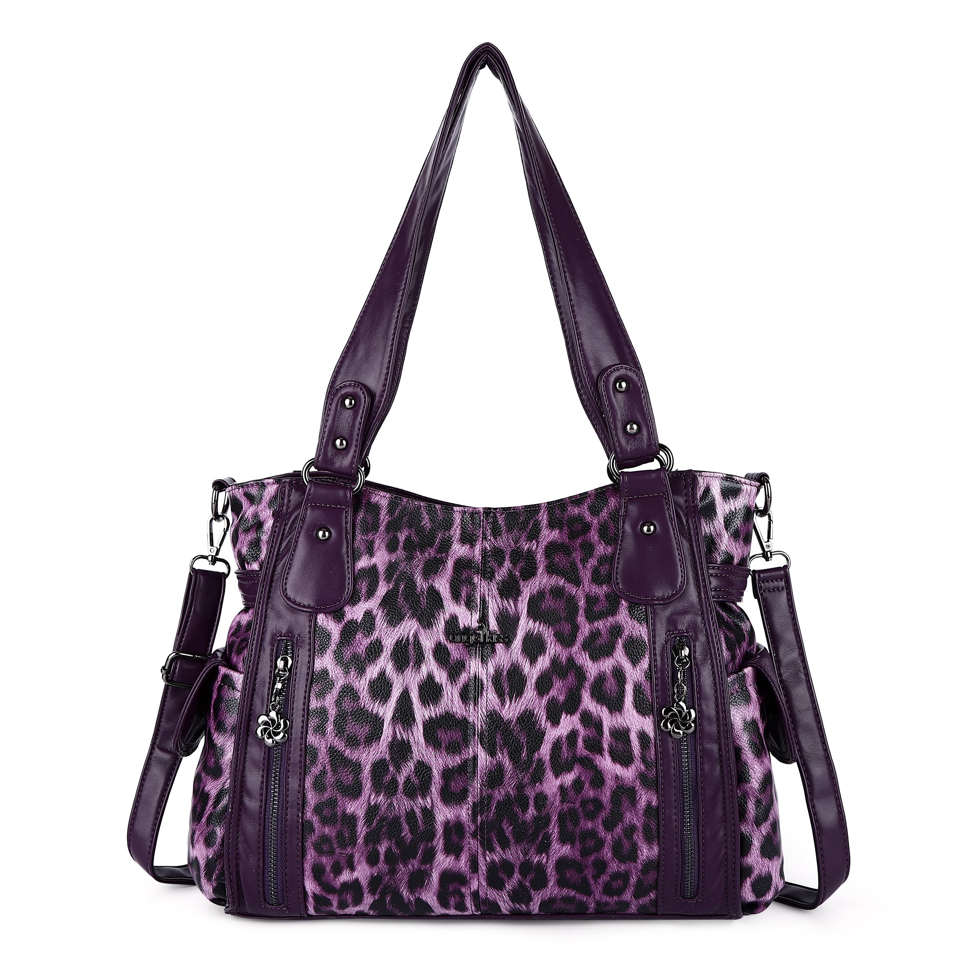 Angel Kiss lady Leopard print handbag-Angelkiss Bag