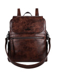 pu leather detachable shoulder strap backpack/crossbody bag-Angelkiss Bag
