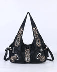 Hobo Bum Shoulder Bag, wash nylon leopard multi-purpose design shoulder bag