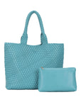 Angelkiss PU Leather Tote Bag with Pouch – Elegant Everyday Handbag