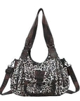 Vintage Slouchy Moto Shoulder Purse
