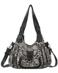 Vintage Slouchy Moto Shoulder Purse
