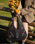 Hobo Bum Shoulder Bag, wash nylon leopard multi-purpose design shoulder bag