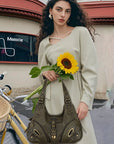 Hobo style retro shoulder purse