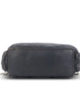 Vintage Bronze PU Leather Handbag – Multi-Pocket Shoulder Tote & Crossbody Bag
