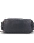 Vintage Bronze PU Leather Handbag – Multi-Pocket Shoulder Tote & Crossbody Bag