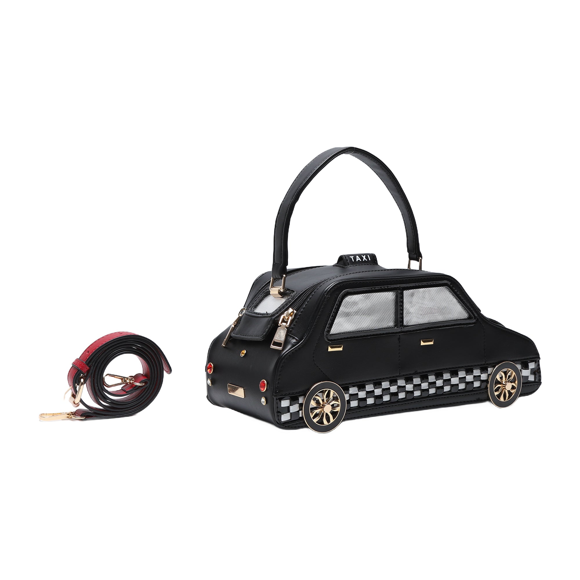 Unique taxi multi-functional adjustable crossbody bag-Angelkiss Bag