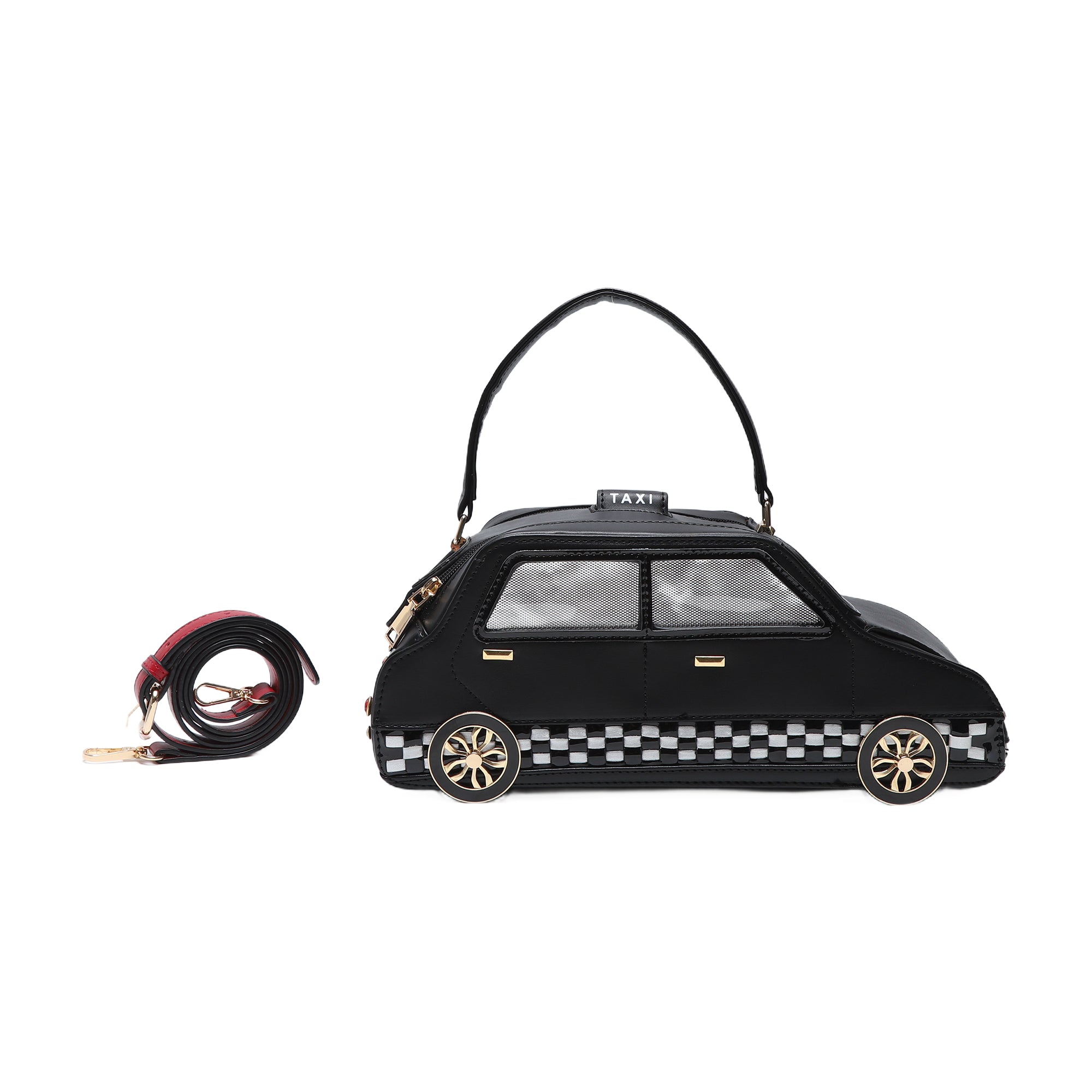 Unique taxi multi-functional adjustable crossbody bag-Angelkiss Bag