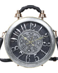 Women's personalized Creative clock shoulder bag-Angelkiss Bag