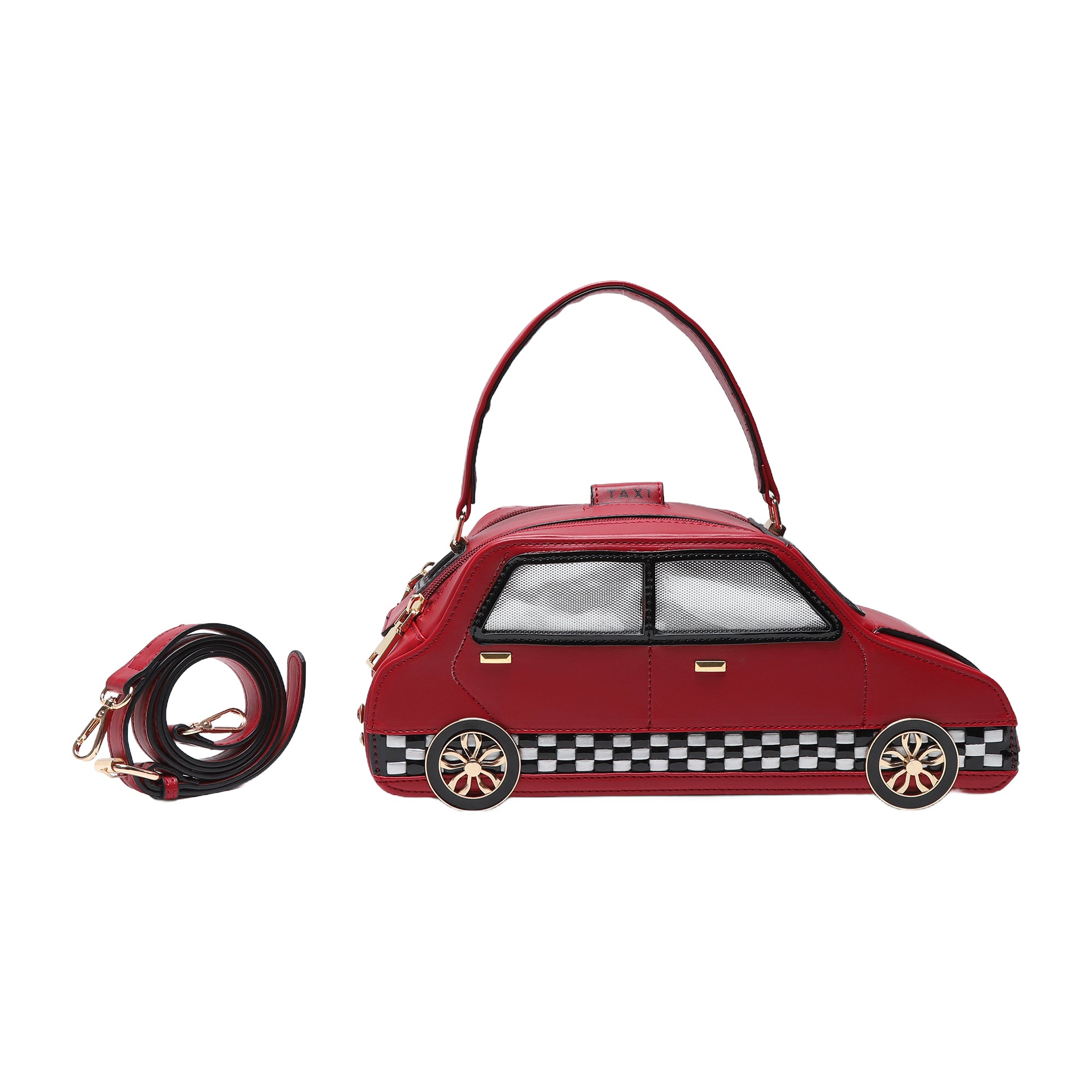 Unique taxi multi-functional adjustable crossbody bag-Angelkiss Bag