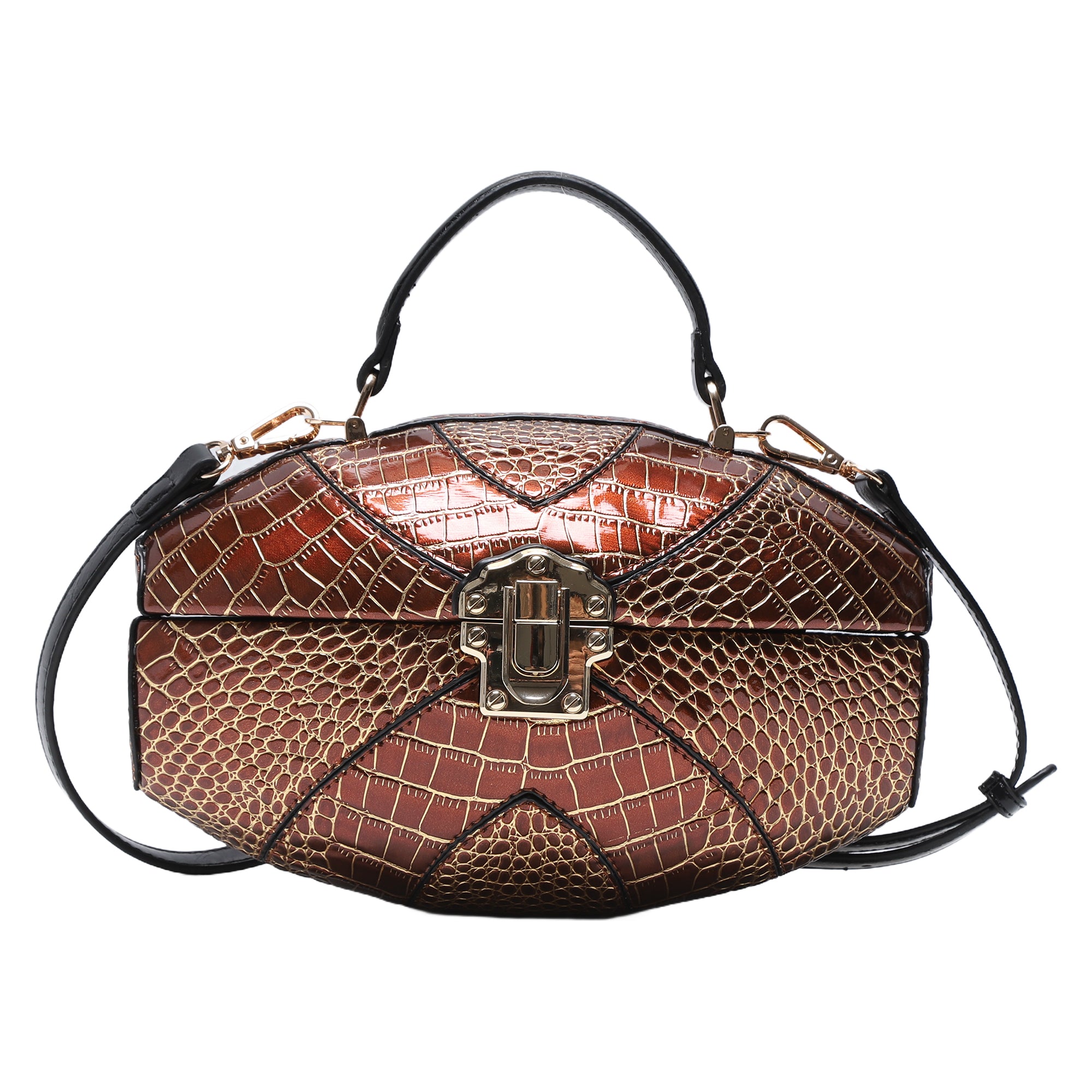 Exotic rugby handbag/crossbody bag-Angelkiss Bag