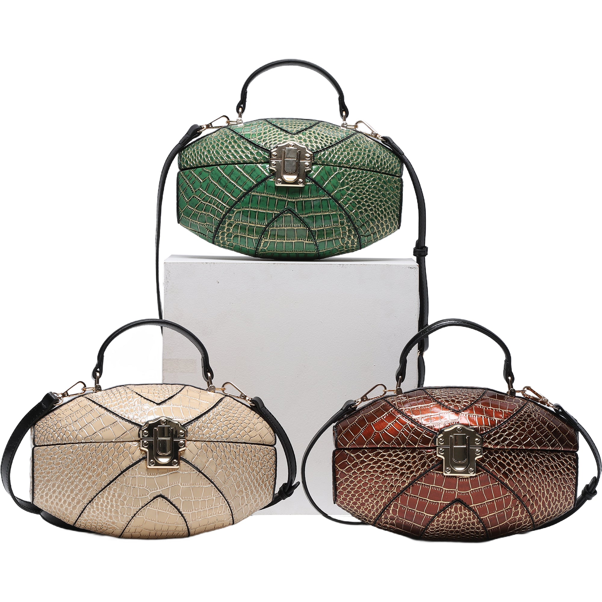 Exotic rugby handbag/crossbody bag-Angelkiss Bag