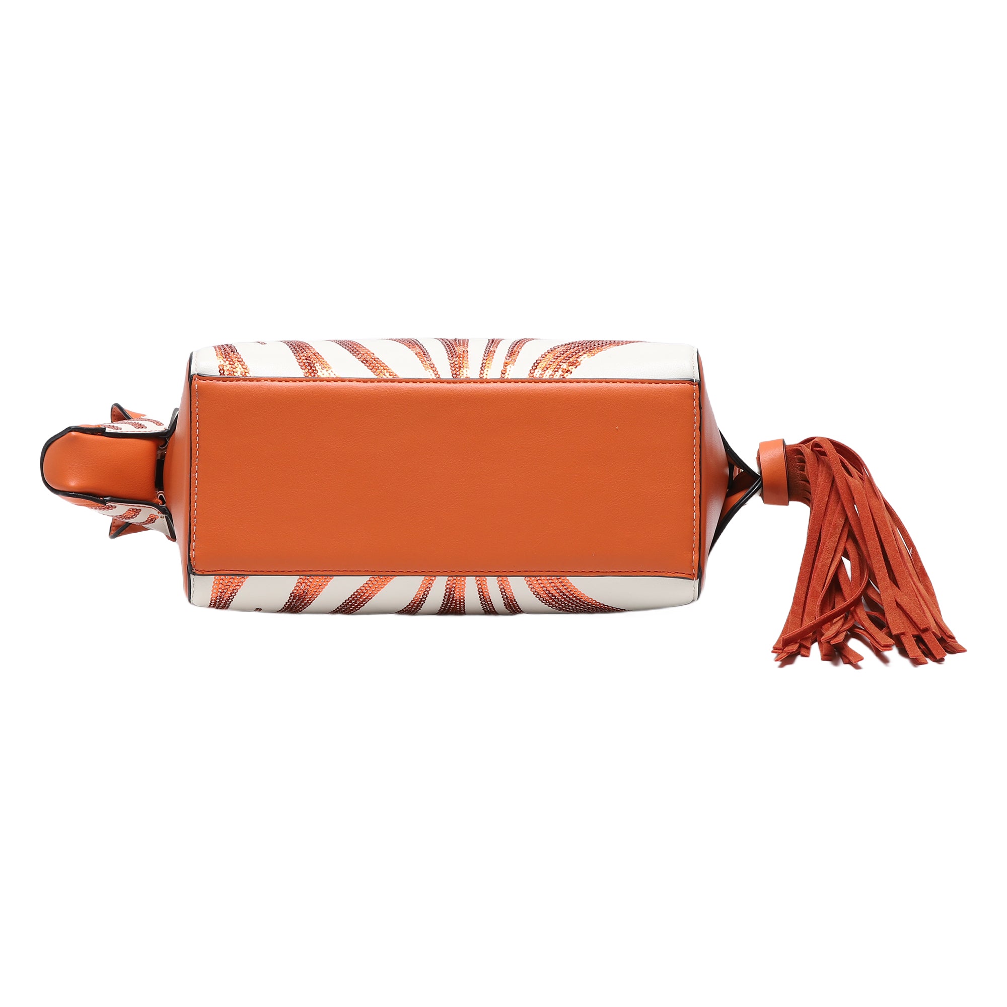 Minimalist art zebra shape tote/crossbody bag-Angelkiss Bag