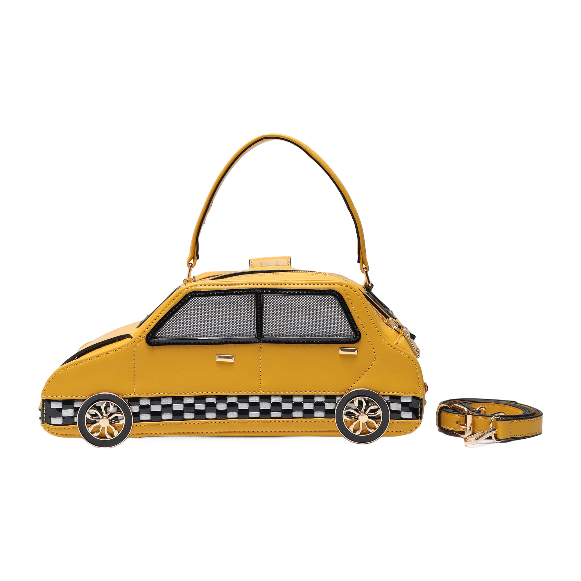 Unique taxi multi-functional adjustable crossbody bag-Angelkiss Bag
