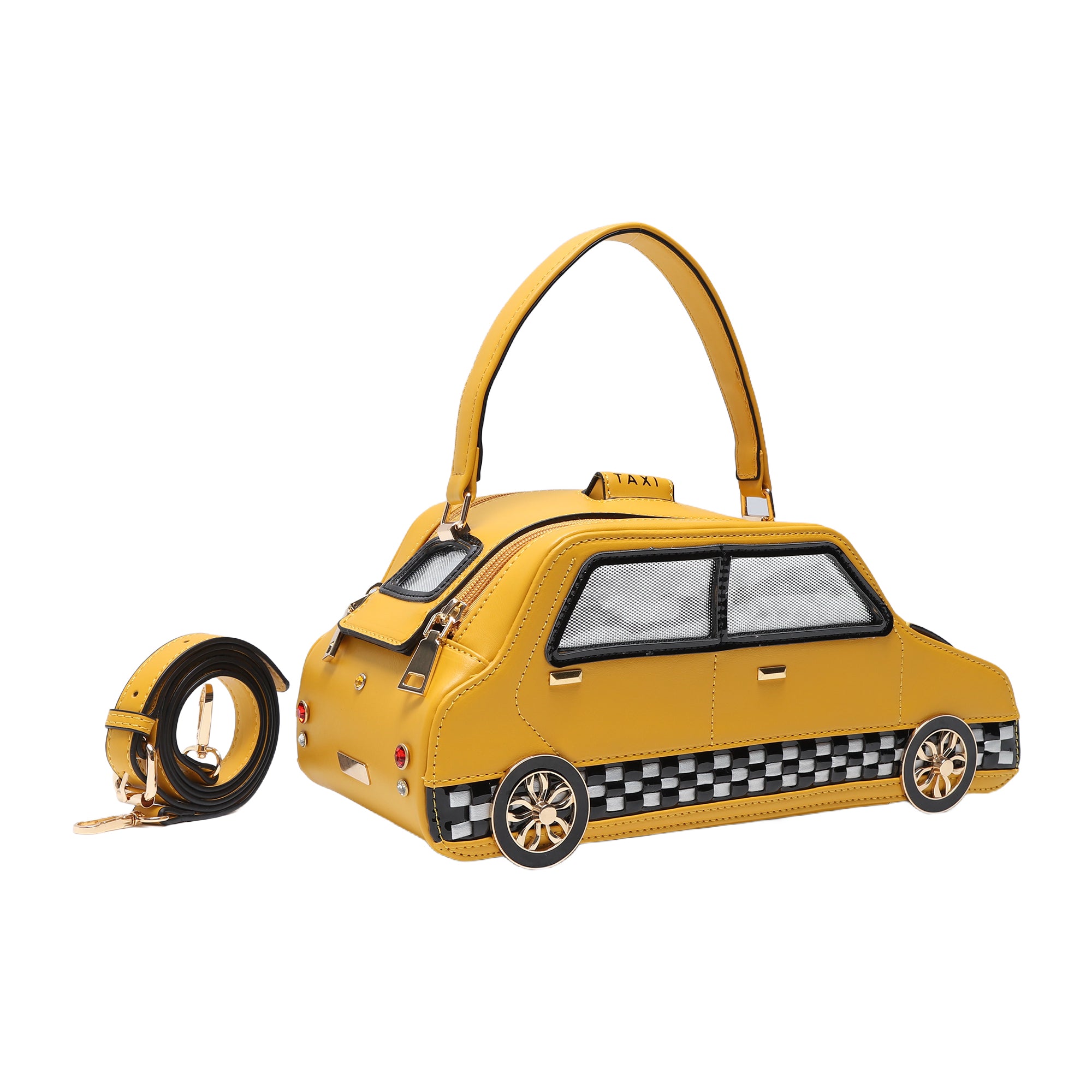 Unique taxi multi-functional adjustable crossbody bag-Angelkiss Bag