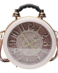 Women's personalized Creative clock shoulder bag-Angelkiss Bag