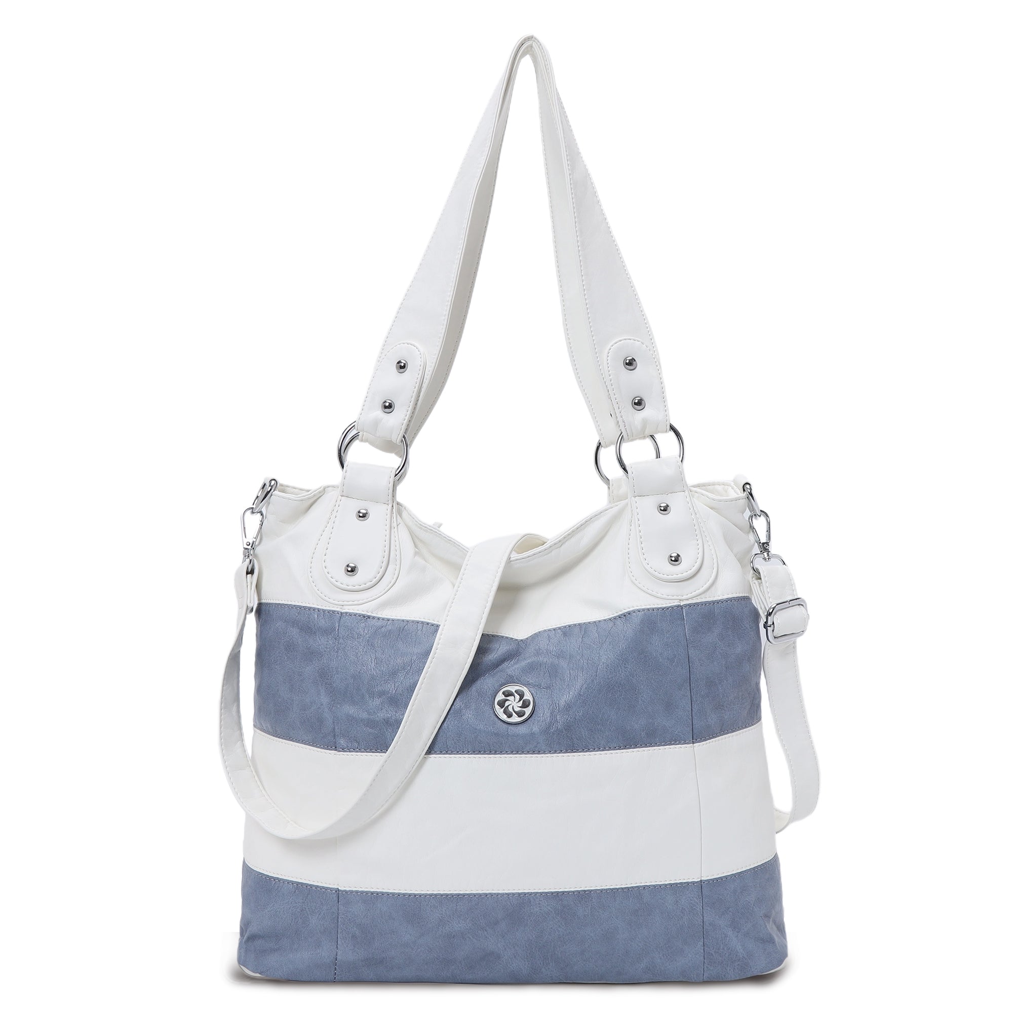 Soft Washed PU Leather Shoulder Crossbody Handbags-Angelkiss Bag