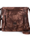 Solid color tie-dye crossbody bag-Angelkiss Bag