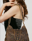 Women's hobo Purse & Crossbody bag Retro tote