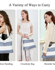 Soft Washed PU Leather Shoulder Crossbody Handbags-Angelkiss Bag
