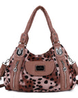 Women handbag with High Quality Washed PU Multi-function Bag-Angelkiss Bag