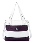 Soft Washed PU Leather Shoulder Crossbody Handbags