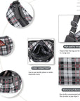 plaid art chic crossbody bag /handbag