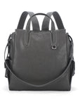 Washed pu leather Backpack for works-Angelkiss Bag