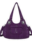 Women Waterproof Hobo Shoulder Purses and Handbags-Angelkiss Bag