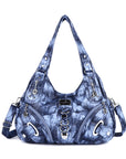 Hobo tie-dye vintage shoulder purse-Angelkiss Bag