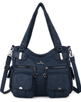 Fashionable Handbags Women Tote Shoulder Top Handle Satchel Hobo Bags-Angelkiss Bag