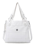 Soft Washed PU Leather Shoulder Crossbody Handbags