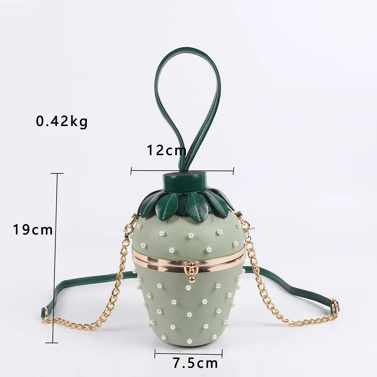 3D Strawberry Crossbody Bag | Handbag