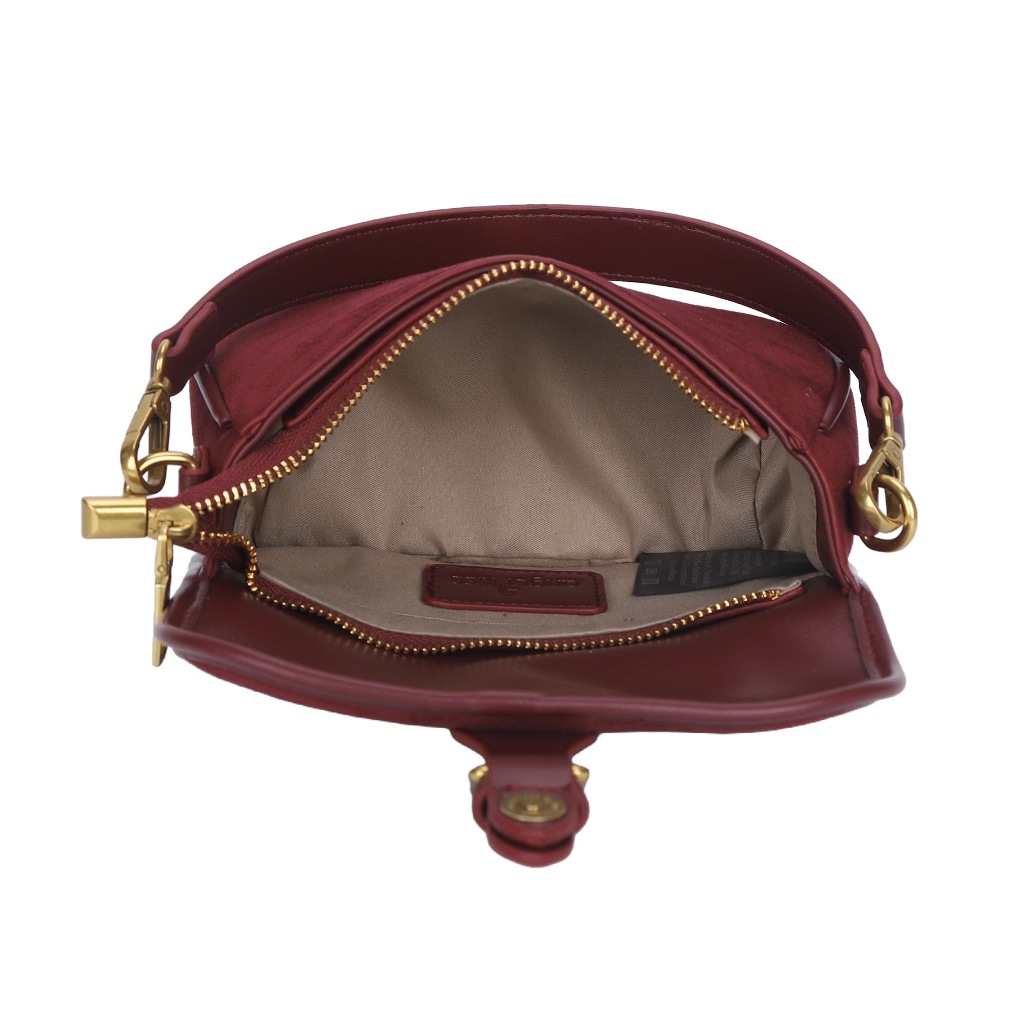 Suede Burgundy handbag/crossbody bag-Angelkiss Bag